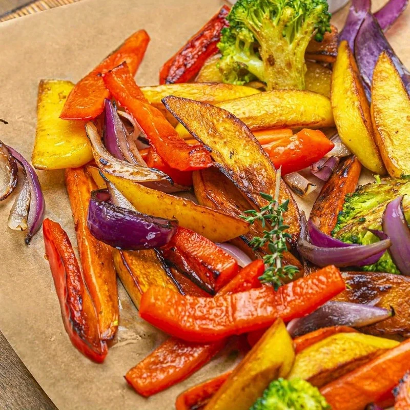 50pcs Baking Liners for Air Fryer, Steamer, and Oven Cooking Air Fryer Disposable Paper Liner Parchment Paper for Baking