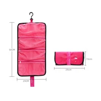 Sansha High Quality Waterproof Hanging Storage Bag Black Fushia Portable Bag 92BB1012P 2