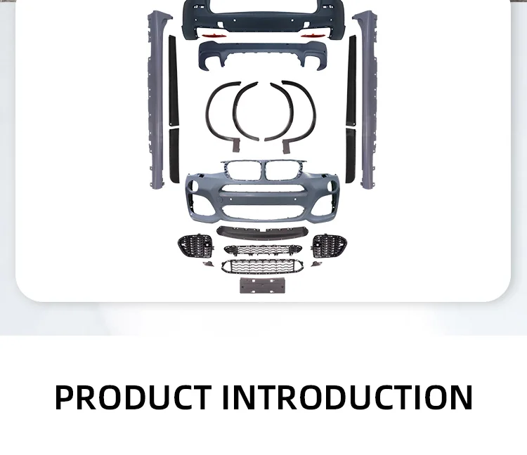 Bumper Pakket - BMW X3 F25LCI Suv - Compleet - M Pakket Look | 2014-2017