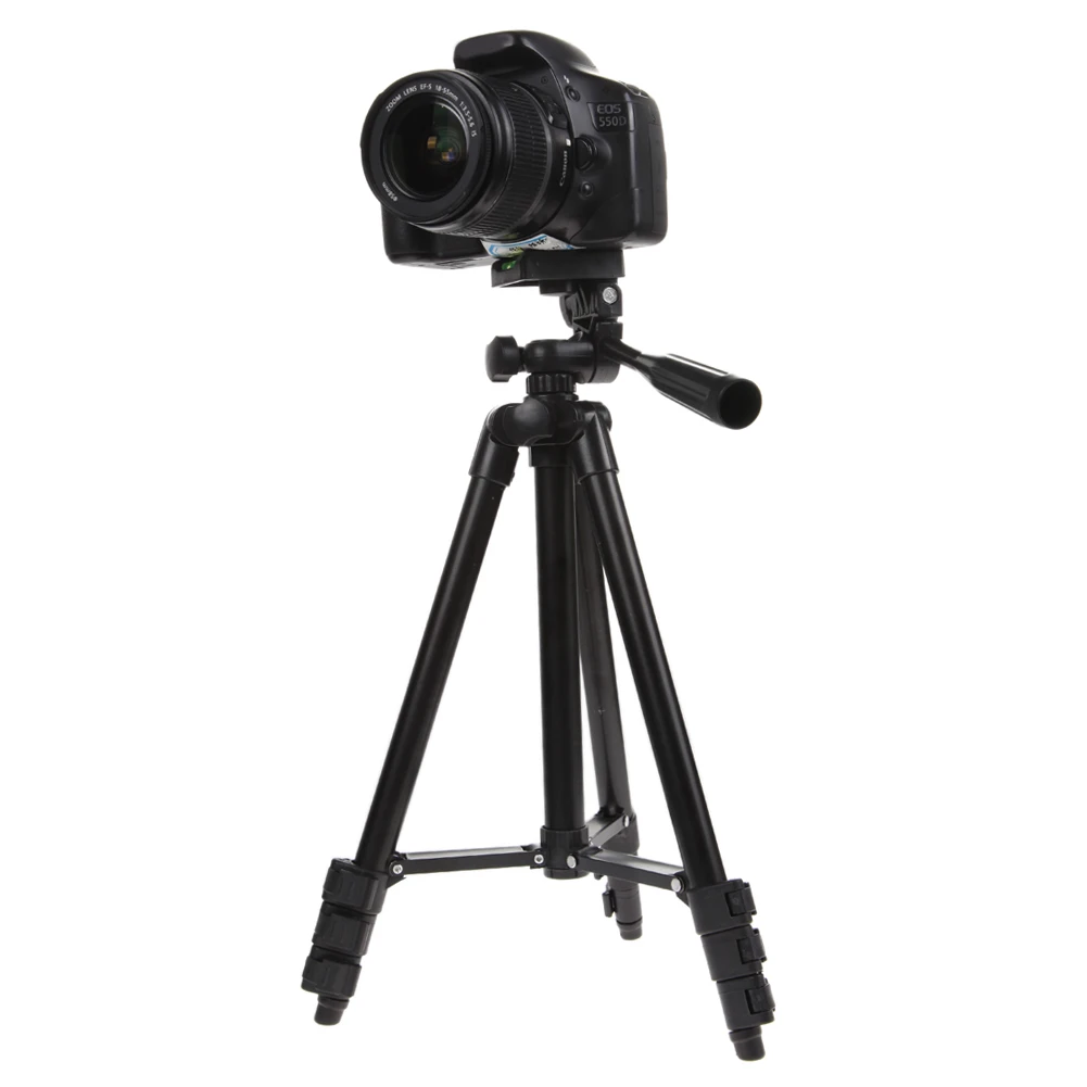Trépied Universel pour Appareil Photo et Caméra Action, 102cm, Aluminium