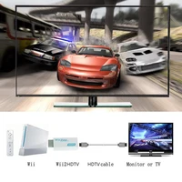 1080P HD Wii To HDMI-Compatible Converter Adapter 3.5mm Jack Audio Video Cable Adapter 720P For Laptop PC HDTV Monitor Display - Image 5