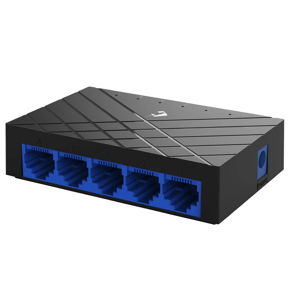 LP-S105G 5-PORT 1000M Gigabit Switch Monitoring Network Cable Splitter Commercial Networking Equipments 5