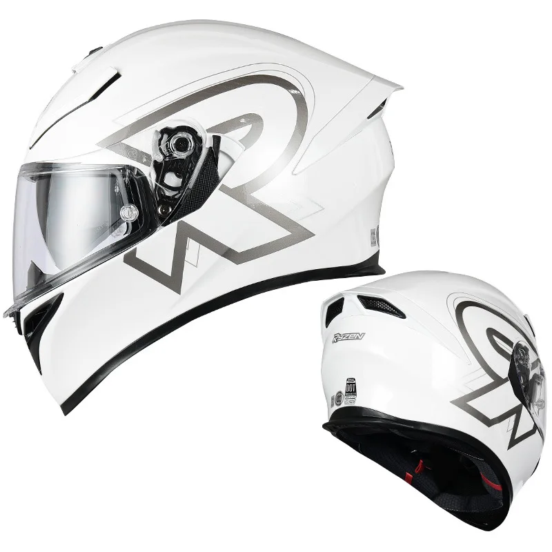 thumbnail image 1 of Casco de motocicleta de cara completa RSV, cascos de carreras para motocicletas, certificado DOT, Cacso, para adultos, hombres y mujeres, 1 of 5