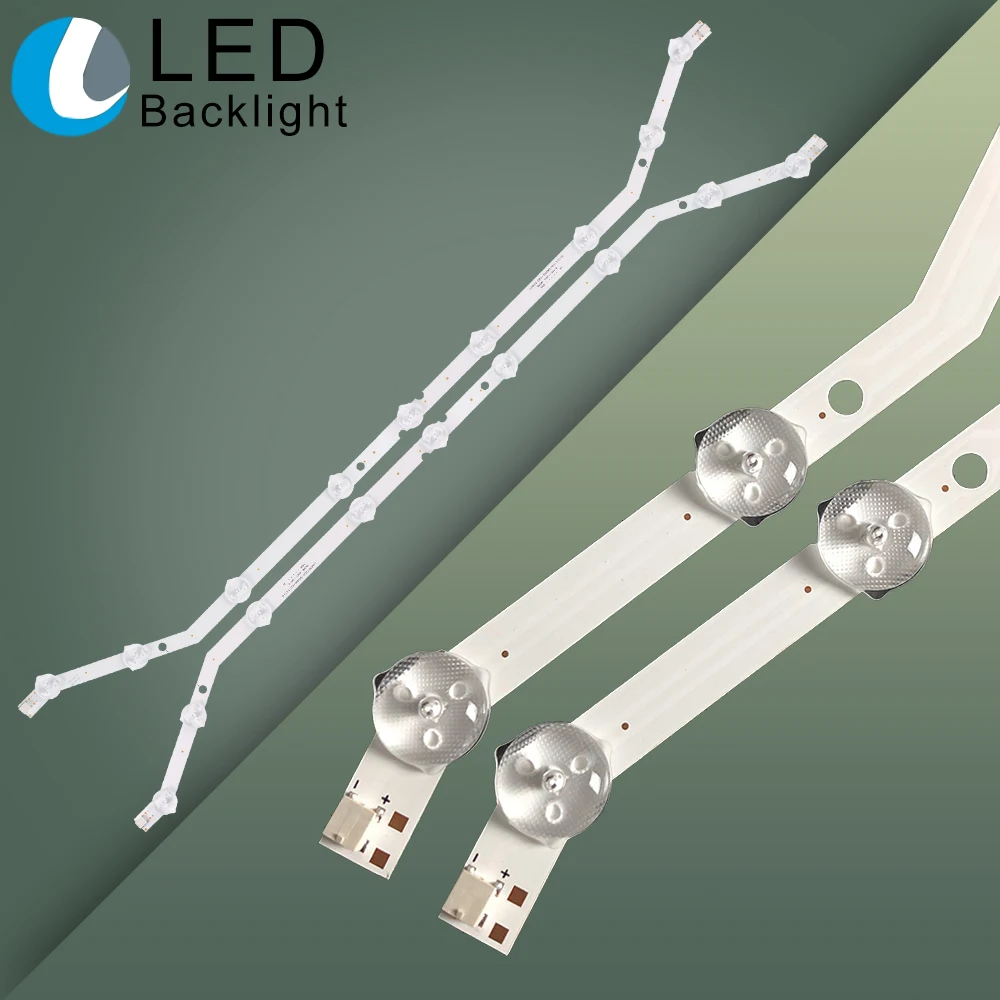 2 Pezzi 32In Retroilluminazione A Led Parti Di Riparazione Tv Per Samsung 32Fh 586Mm 9Led Muslimexmuslimah/Za Muslimah/Za
