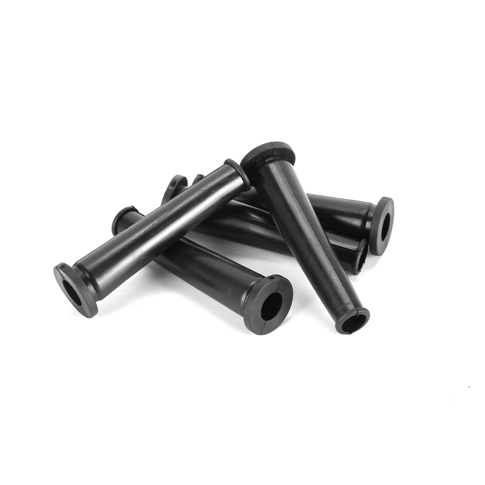 10pcs/set 9mm Black Rubber Wire Protector Cable Sleeve Boots Covers For Angle Grinder Power Cord Protective Power Tool Parts