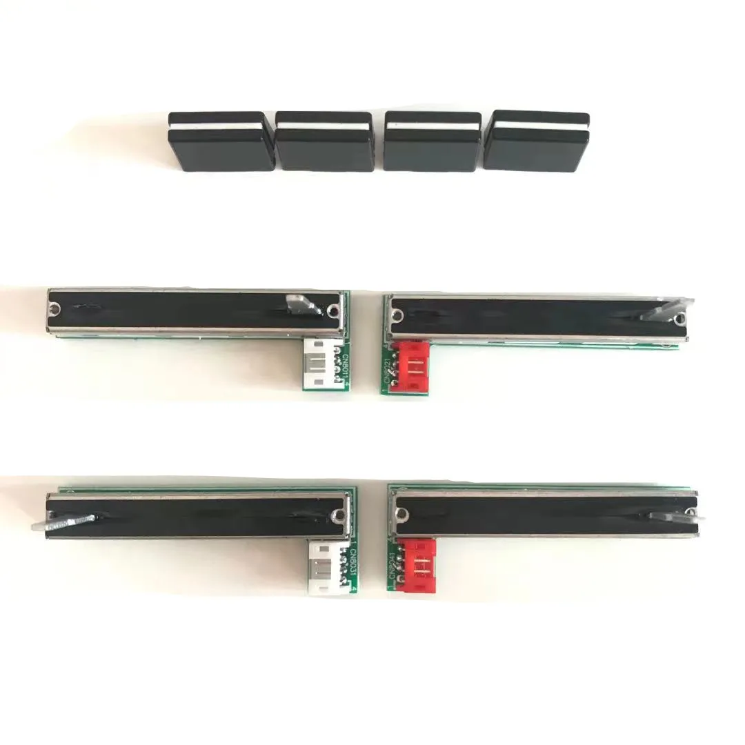4PCS Channel CH1 CH2 CH3 CH4 FADER DWX2930 DWX2931 DWX2932 DWX2933 for DJM-700 DJM-800 PIONEER DJM2000 +4pcs knob