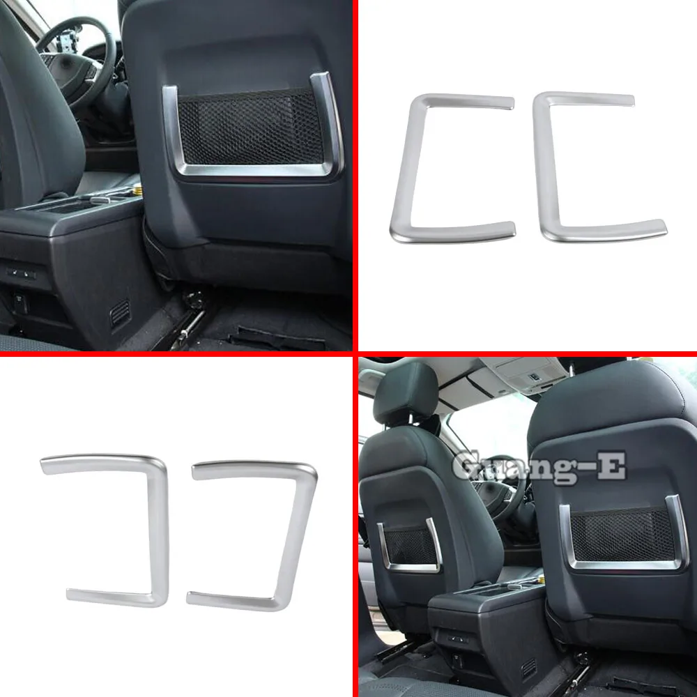 

Car Garnish ABS Matte Inner Rear Middle Seat Back Trim Frame 2pcs For Land Rover Discovery Sport 2015 2016 2017 2018 2019