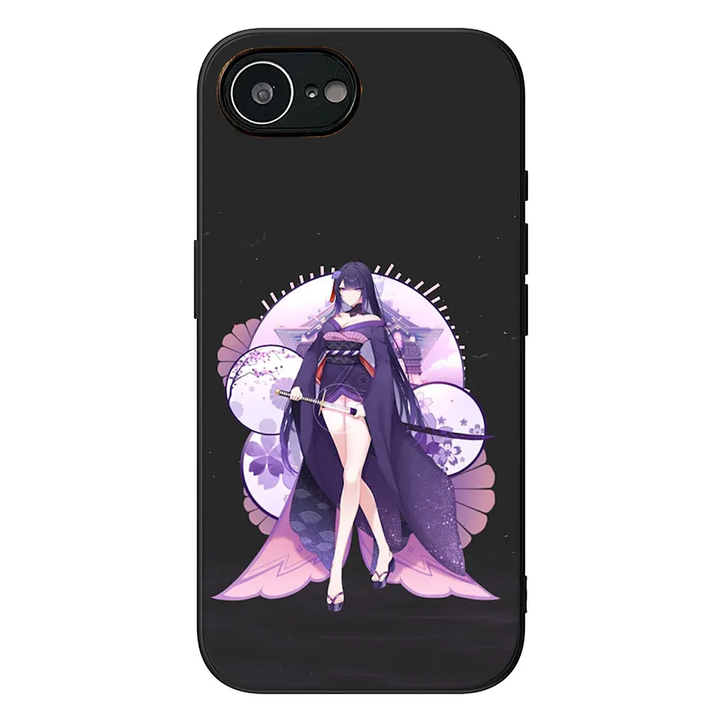 Genshin Impact Baal Raiden Shogun & Venti Themed Phone Cover