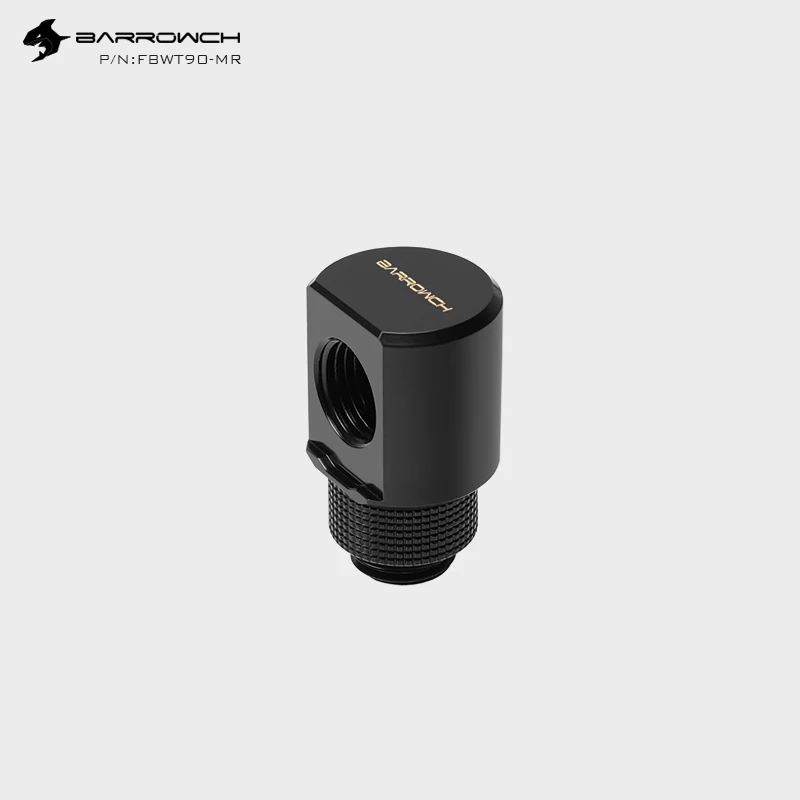 Barrowch Acessórios Rotativos 45 90 Graus g1 360 Peças Kit de Loop de Refrigeração Líquida Armário Conector de Construção Embutido - Imagem 6