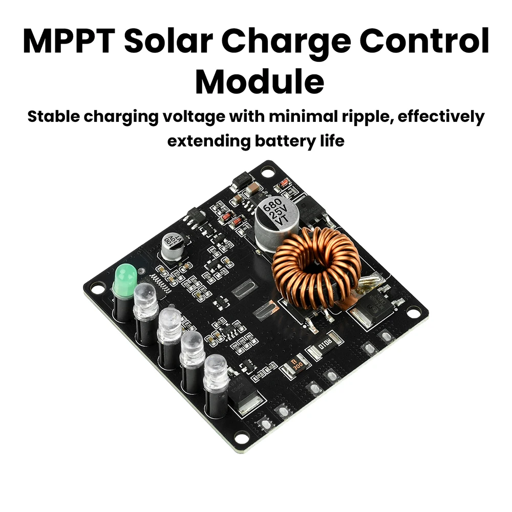 MPPT Solar Charge Control Module for Small Energy Storage Systems