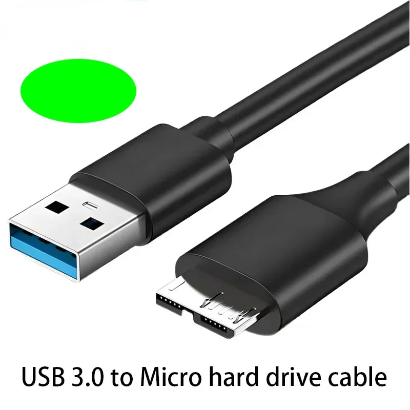 High-Speed USB 3.0 External Hard Drive Data Cable