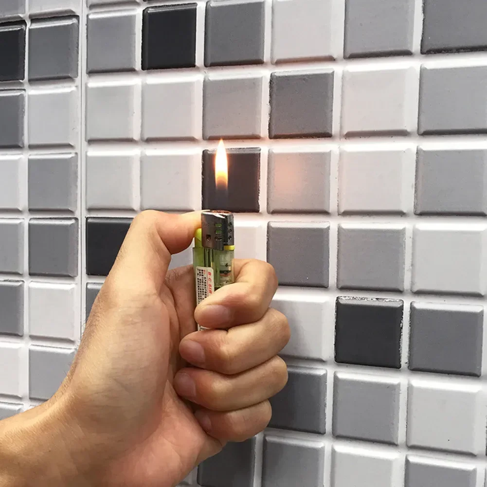 Transform Your Kitchen And Bathroom With Easy To Use Self Adhesive Mosaic Stickers No Professional Skills Required