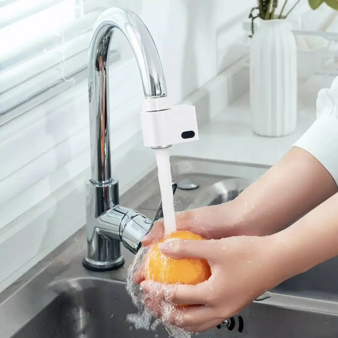 HELLOO HOME Diffuseur réglable d'eau de Dispositif d'économie d'eau  d'induction Infrarouge de Sens Automatique futé pour la Double sonde de  Robinet de lavabo de Salle de Bains de Cuisine : : Bricolage