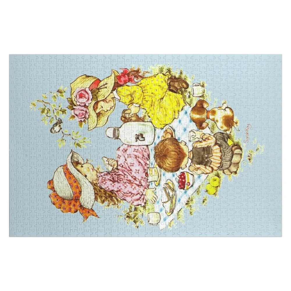 

Sarah Kay - Picnic with friends (Ziggurat color) Jigsaw Puzzle For Children Customized Picture Personalized Gift Married Puzzle