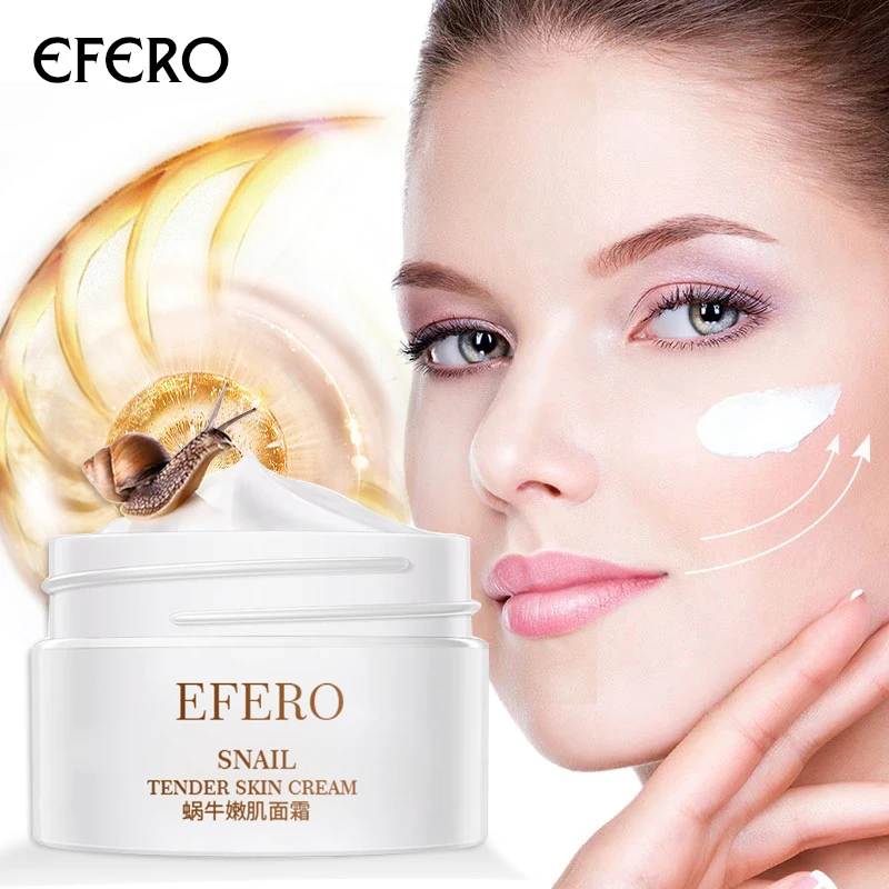 EFERO Moisture Snail Cream Shrink Pore Face Lift Essence AntiAging