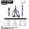 1PC Pet Abstract Chest And harness Set, Dog Webbing Leash, Dog Walking Leash, Dog Collar Three-piece Set 2