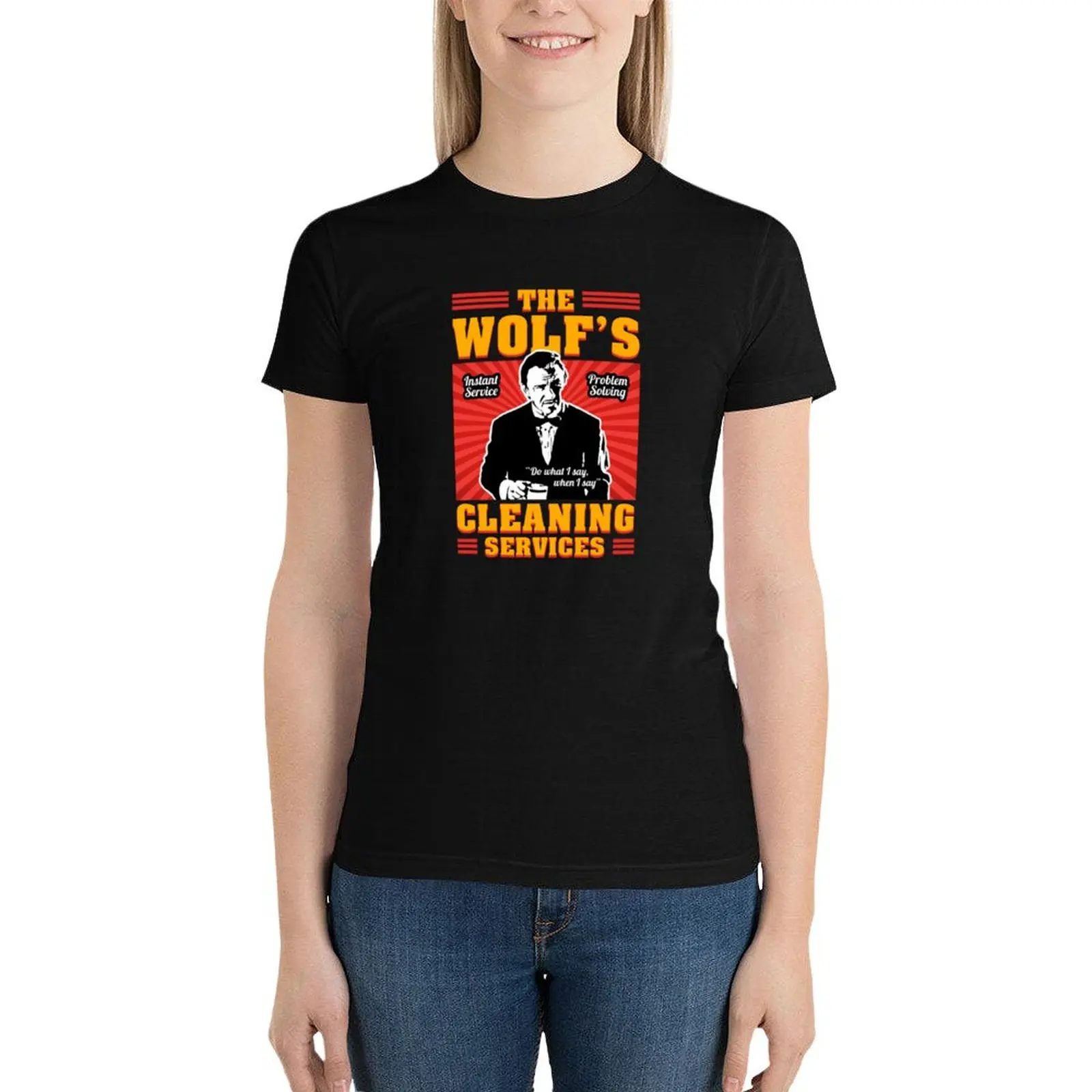 

Pulp Fiction T-Shirt tees oversized cotton t shirts Women
