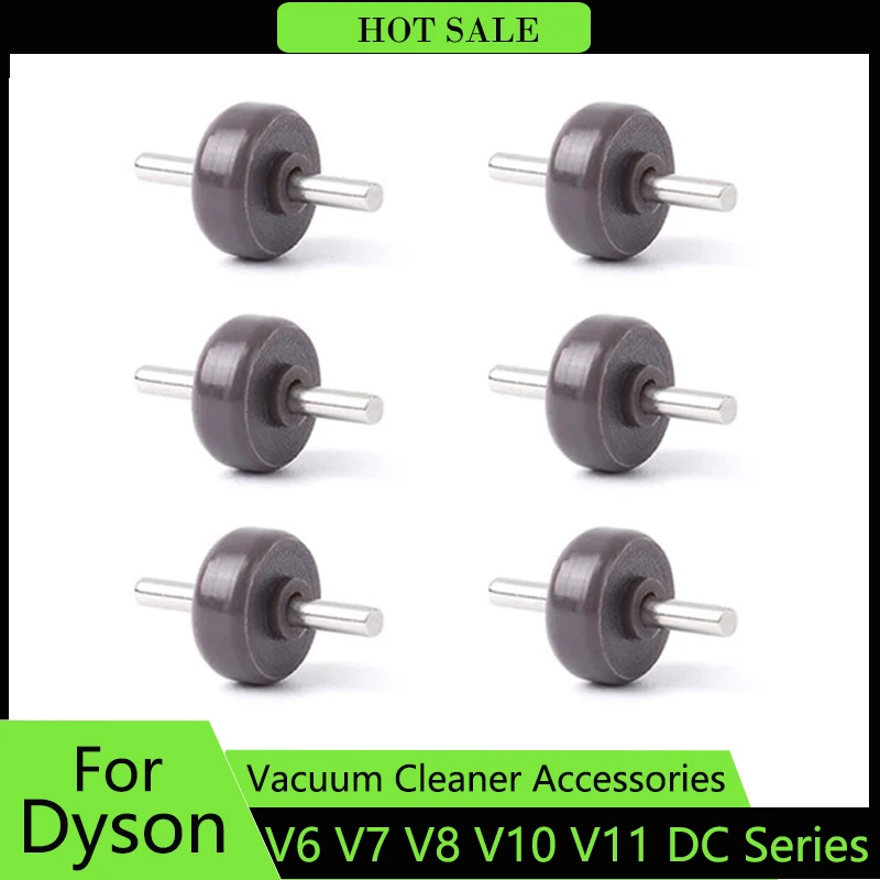 

Vacuum Cleaner Part Widened Rollers and Axles Wheels Direct Drive Head For Dyson V6 V7 V8 V10 V11 DC35 DC45 DC58 DC62 DC Series