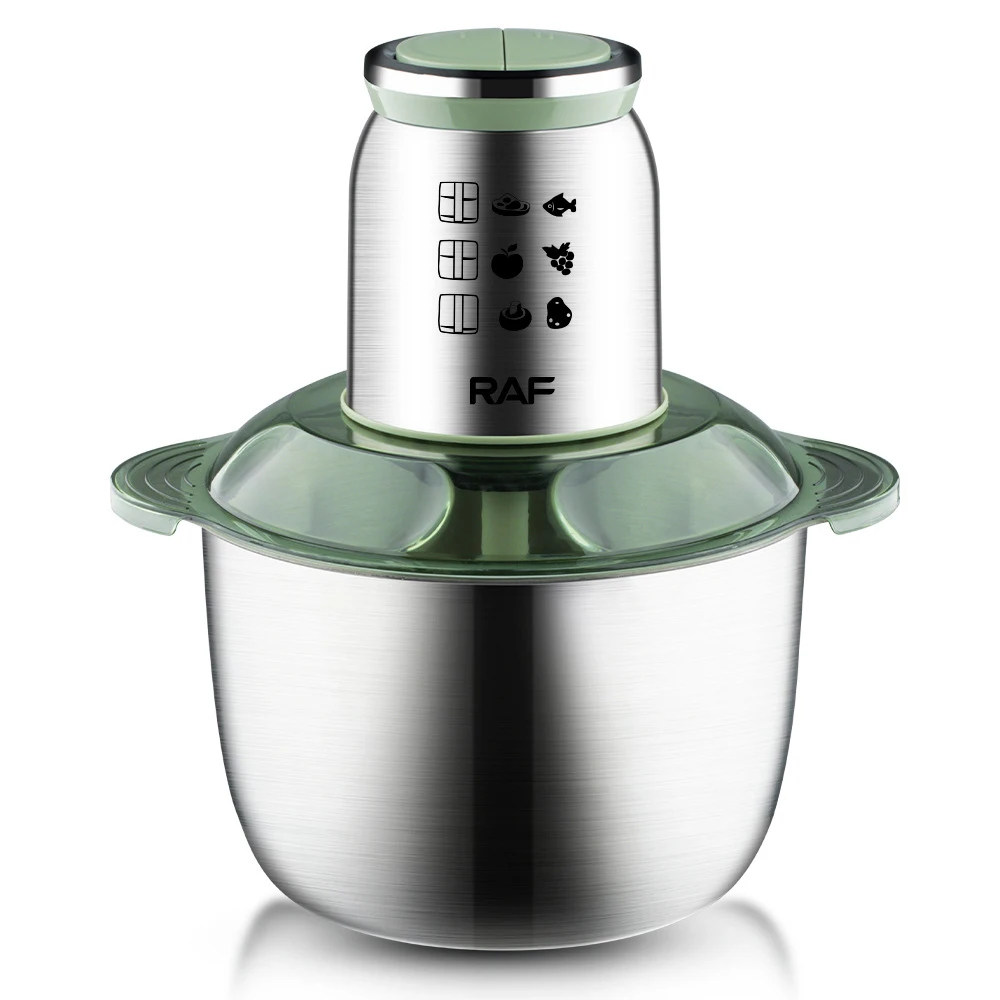 5L Electric Meat Grinder 1000W Blender Machine for Kitchen Stainless Steel Chopper Meat Mincer Food Processor 믹서기 다지기 분쇄기 6
