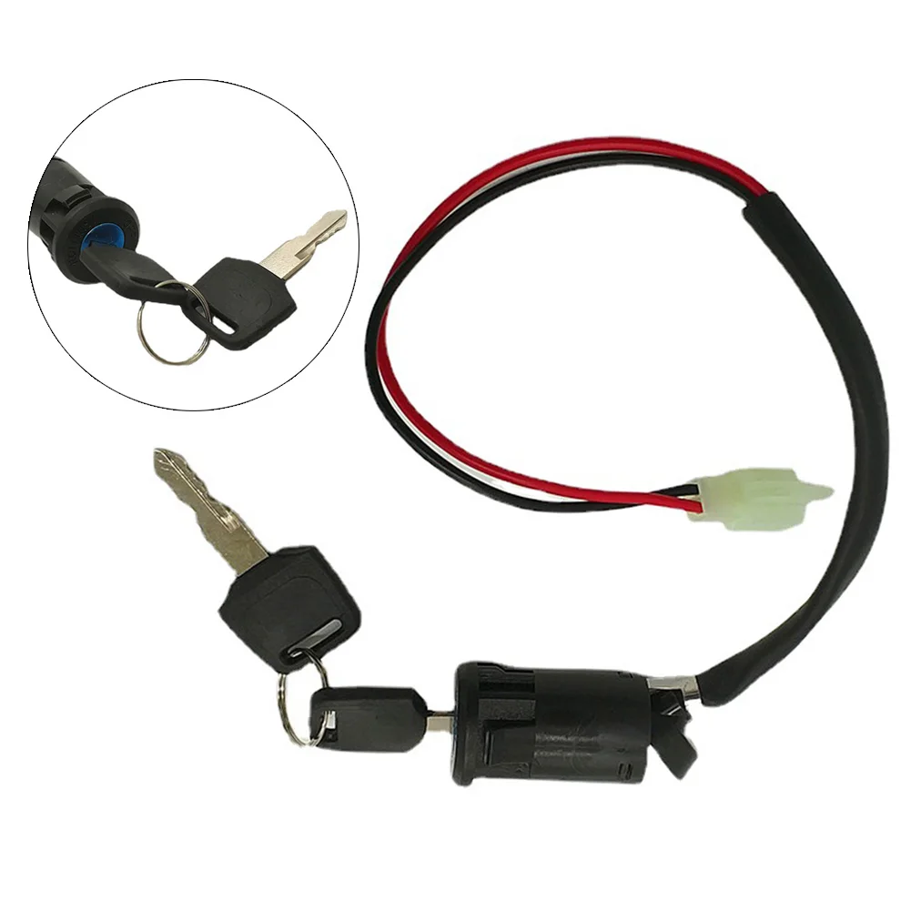 Description Picture 6 of itemFor E-Bike E-Bike Lock+Key Electric For Ignition Key Wire Bicycle Bike E-Bike LockKey MTB Parts Position Scooter
