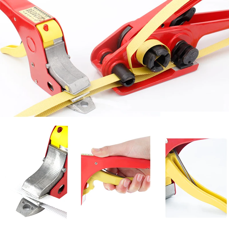 Electrical Strapping Tool Manual Sealing Machine Packing Tools Straps Binder Buckle Banding Strap Carton Box Banding Machine 3