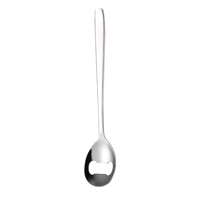 304 Beer Spoon Opener Stainless Steel Spoon Thickening Multifunctional Bottle Opener Tool beer spoon opener