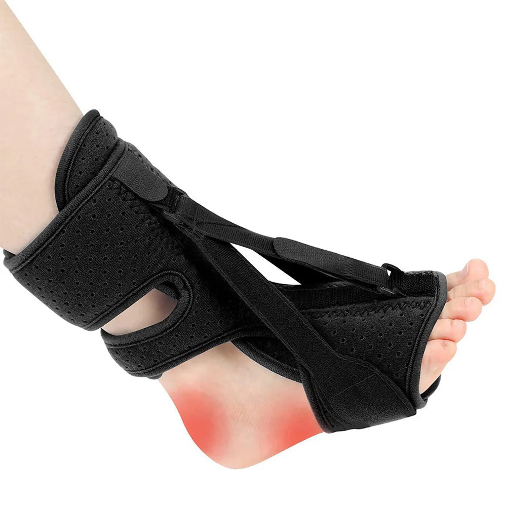 Foot Drop Orthotic Brace Pain Relief Achilles Tendon Stretcher with Arch Support for Plantar Fasciitis/Heel/Ankle/Arch Foot Pain