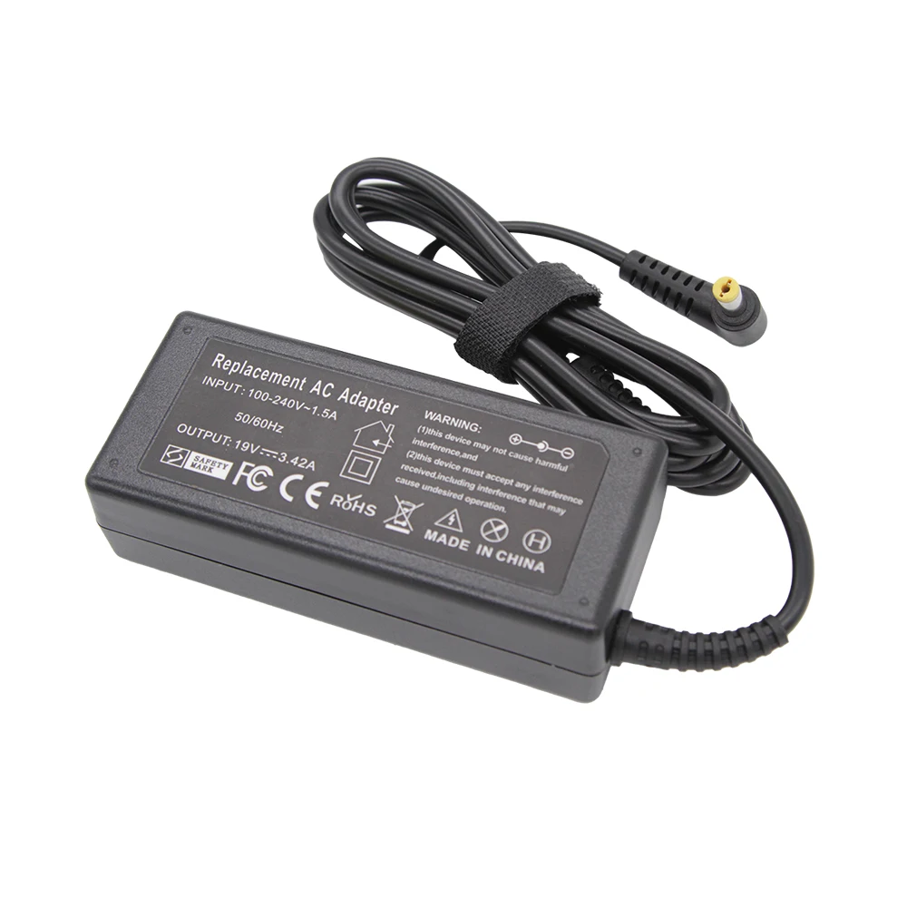 Laptop ac Carregador Adaptador de Alimentação para Acer Aspire 5315 5630 5735 5920 5535 5738 6920 7520 Notebook 19v 3.42a 65w 5.5*1.7 Milímetros - Imagem 6