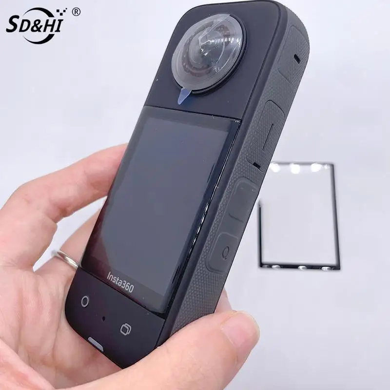파노라마 카메라 보호 안티 스크래치 필름, 액션 카메라 액세서리, Insta360 X3 액션 카메라 필름용 화면 보호기, 3 개