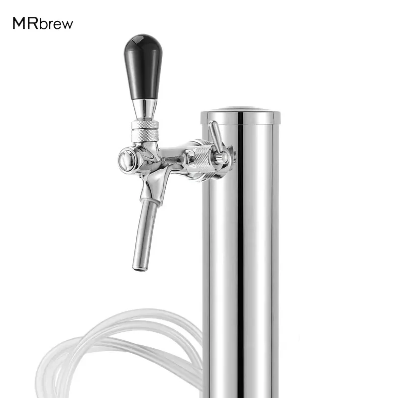 HomebrewBeerTowerSingleAdjustableBeerFaucetTapKegeratorTowerOneWayBeerTowerFor