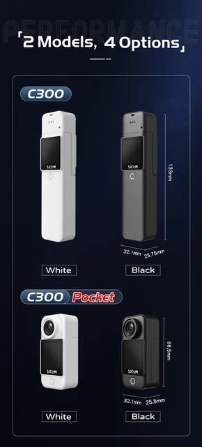 Batteria Sostitutiva Per Action Cam SJCAM C300 - 2800mAh, 3.7V - Ricaricabile Agli Ioni Di Litio - Foto 11