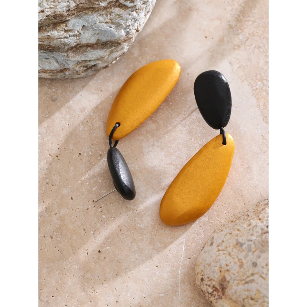 Yhpup Earrings Geometric Drop Dangle