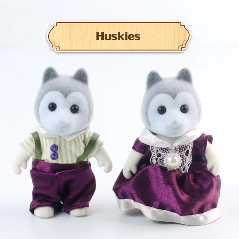 thumbnail image 1 of Rabbit Doll 1/12 Micro Dollhouse Reindeer Sheep Elephant Squirrel Family Kitchen Toy Miniature Furniture Set Girl Toy Gift, 1 of 5