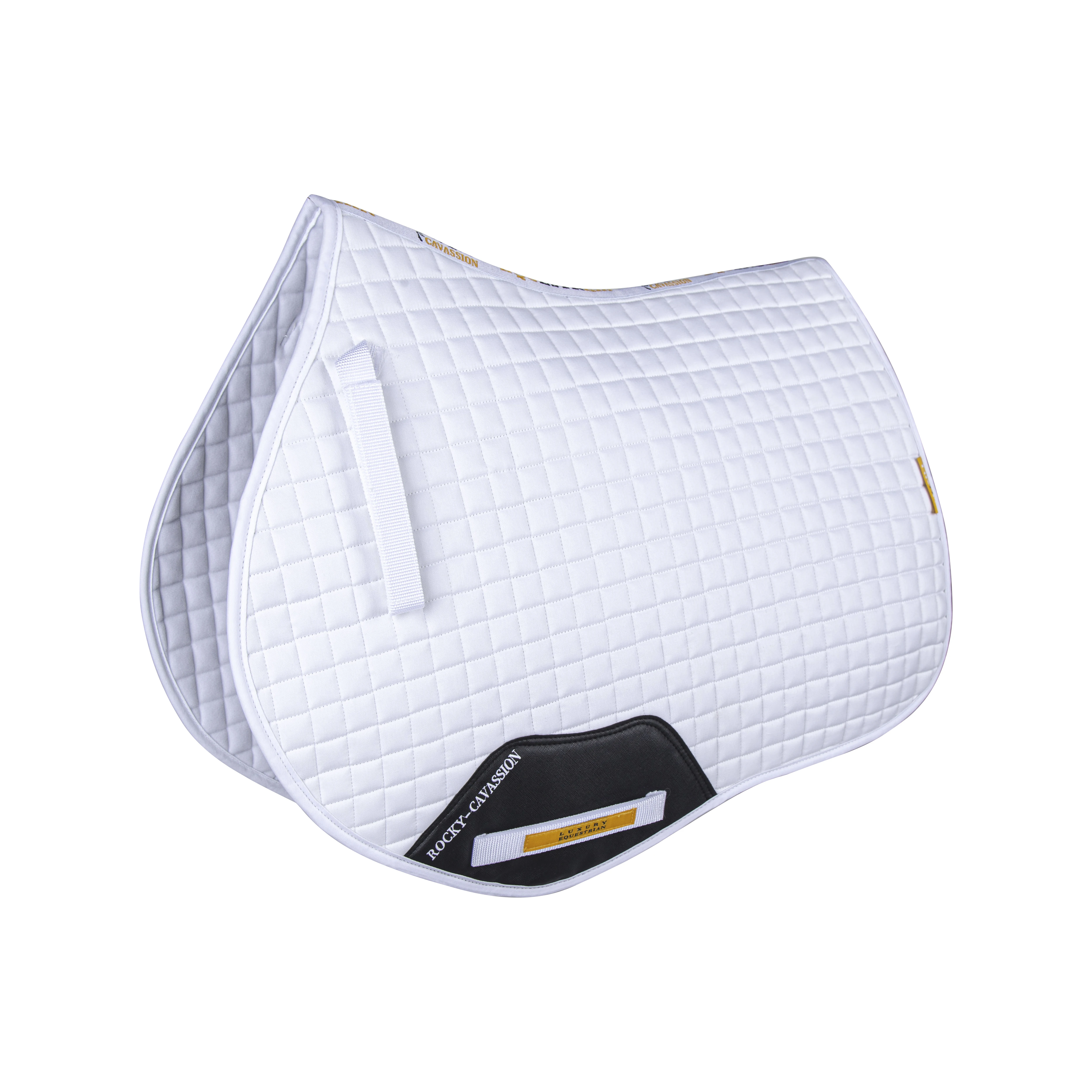Cavassion jump saddlecloth equestrian competition saddle pad  horse riding equestrian equipments orange color  horse back numnah 3