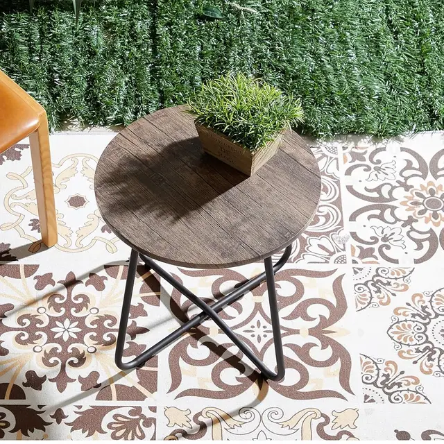 Outdoor Metal Side Table 2