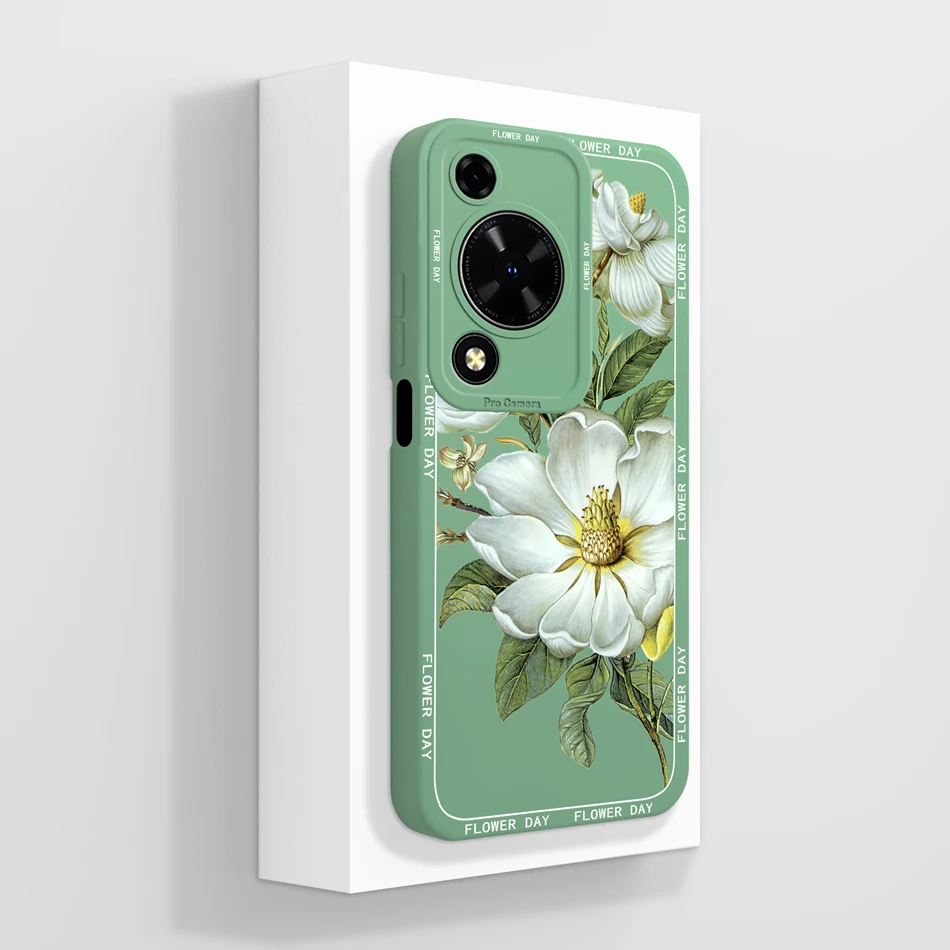 Cute Design Phone Case with Camera Protector, Soft Liquid Silicone Protective Bumper