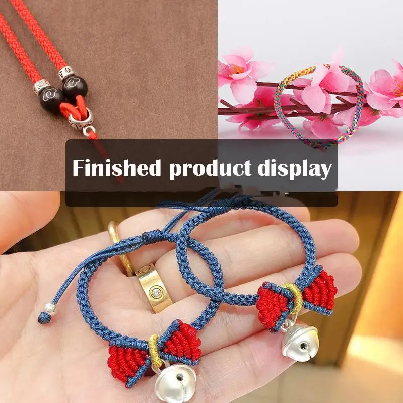 45/10Meters 0.8mm Nylon Cord Thread Chinese Knot Macrame Cord Bracelet Braided String DIY Tassels Beading Shamballa Thread nylon cord macrame cord nylon rope