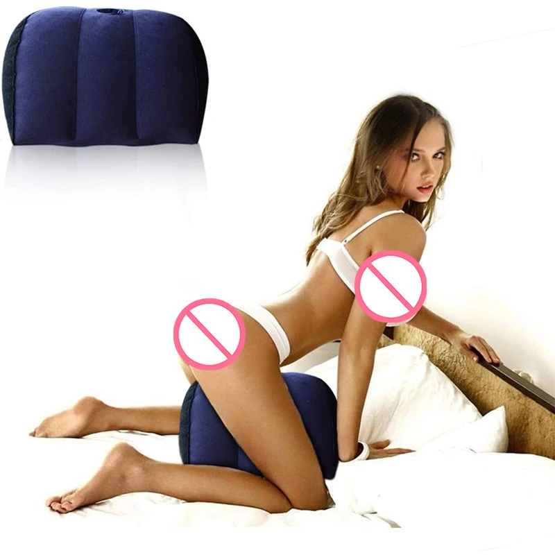 Adult Inflatable Sex Pillow Semicircle Half Round Cushion Sex Household Goods Husband And Wife Couples Game Exotic Bed Games