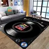 Music Vinyl Disc Player Rug for Bedroom Living Room Carpet for Kitchen Floor Mats Home Decor Non-Slip Floor Pad Rug 15 Sizes 5