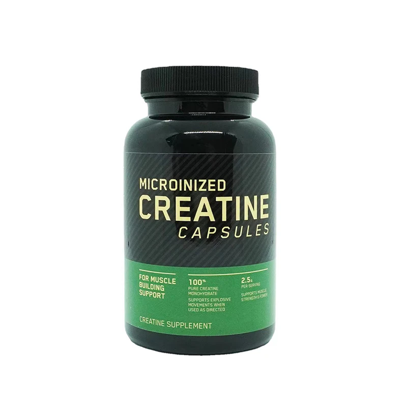 60 Pills Creatine Monohydrate Capsule Exercise Fitness Muscle Growth Strength Health Food creatine monohydrate capsule