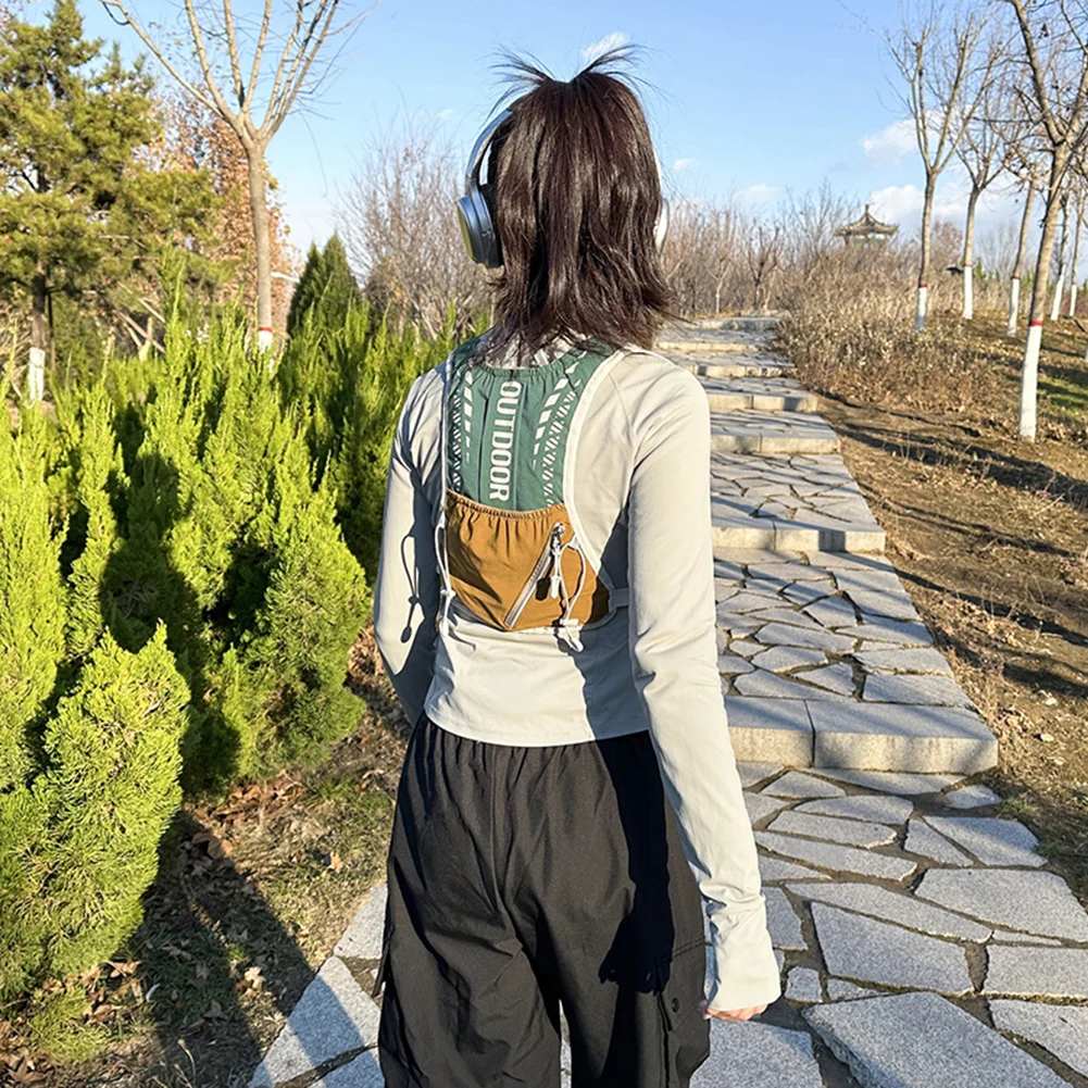 Hydration Running Vest Waterproof Lightweight Running Vest Breathable Outdoors Hydration Pack for Hiking Trail Running