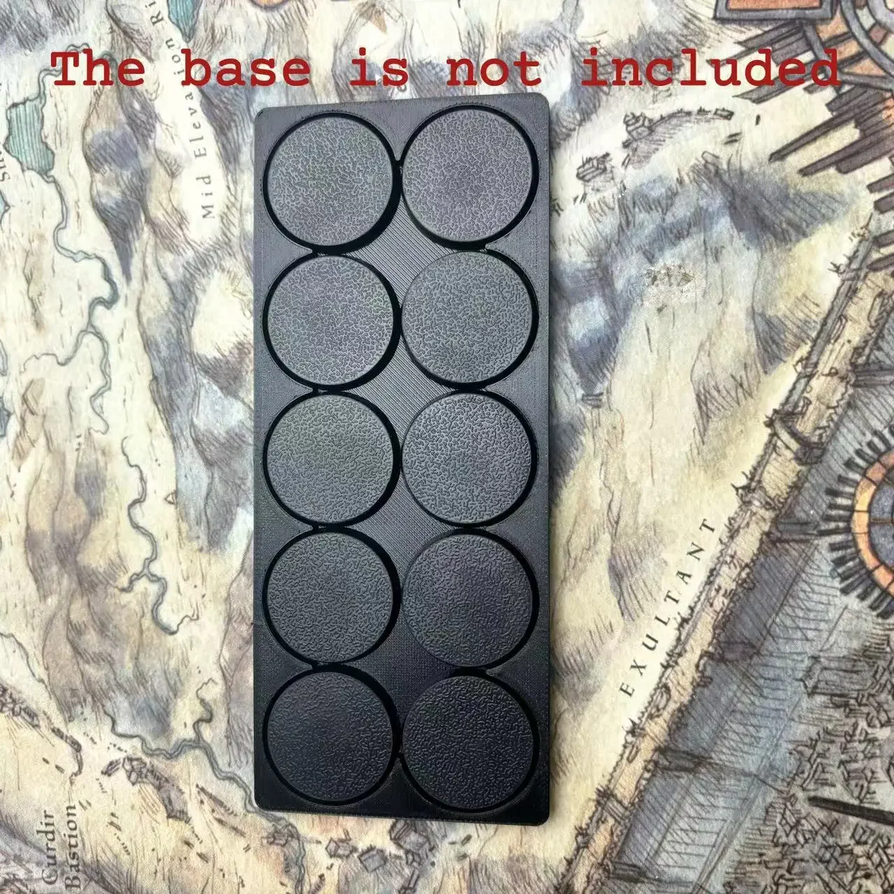 25mm Movement Tray 3D Printed Model 4