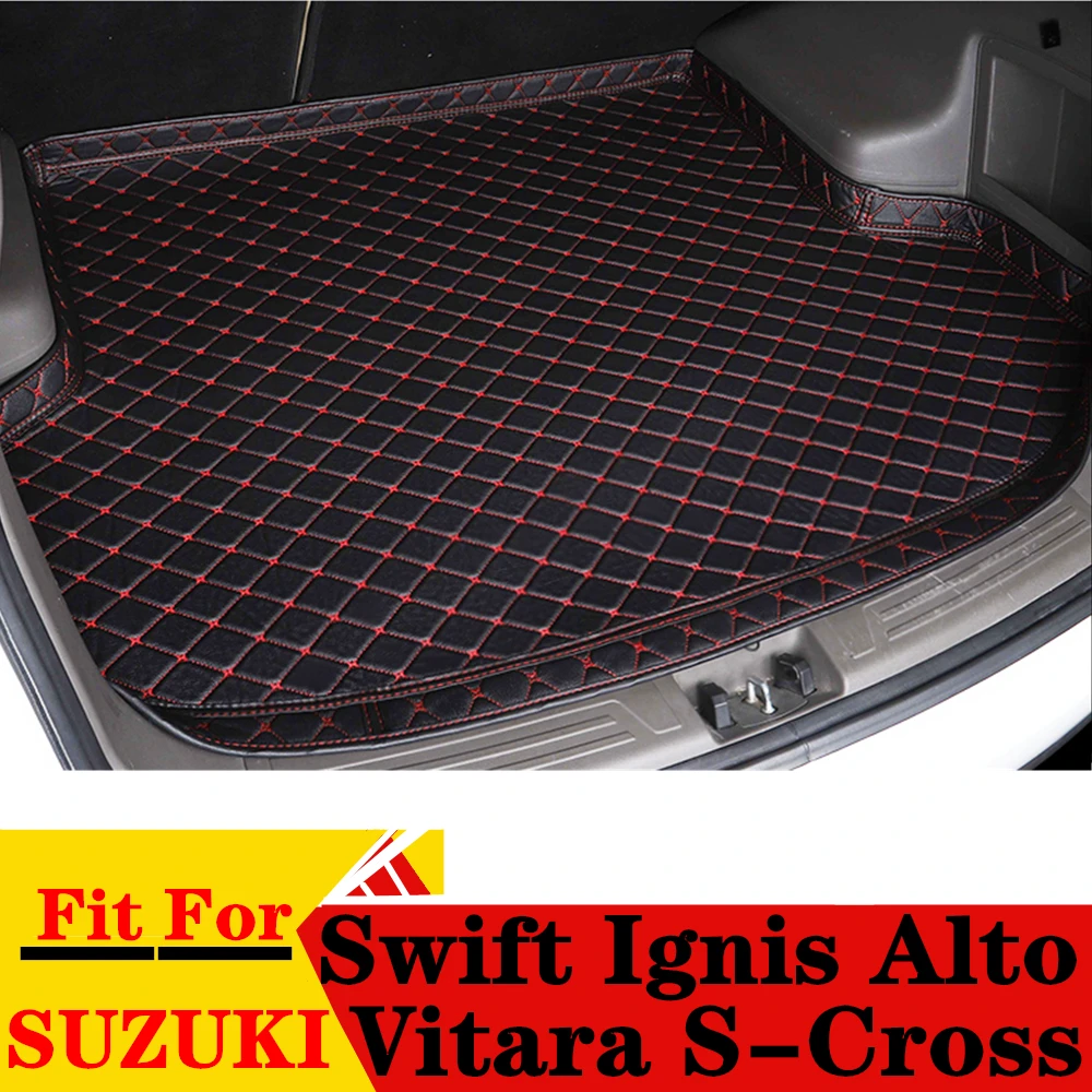 

Автомобильный коврик для багажника Suzuki Свифт Vitara S-Cross Alto Ignis для любой погоды XPE Задняя подкладка для груза, ковер, задние детали