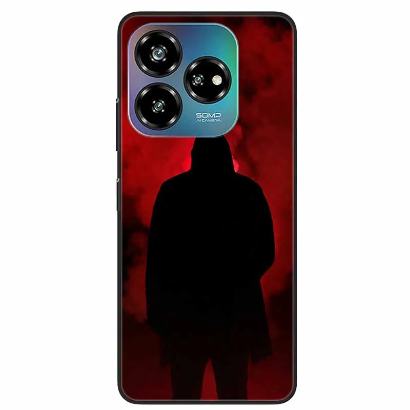 Cartoon Silicone Soft Phone Case - Protective Cover Bag in Vibrant Design