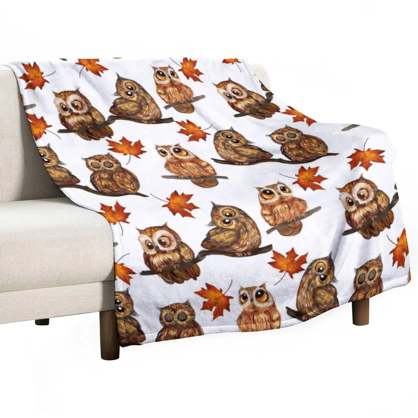 

owl Throw Blanket Large Blanket Soft Bed Blankets Luxury Blanket