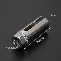 Sensor Socket Removal Tool Universal Oxygen Sensor Tool Repair Kit 22mm 1/2 Inch Professional for Repairing Installation 6