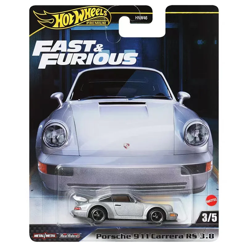 2024 Hot Wheels Premium Fast & Furious Porsche 911 Carrera Mercedes-Benz 500 Toyota Land Cruiser 1/64 Car Model Toy HNW46 4