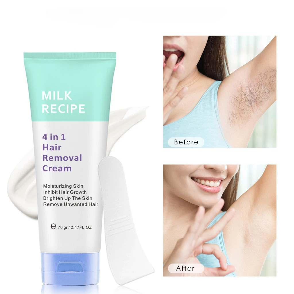 

70g Moisturizing and Soothing Skin Hair Removal Cream 4 in 1 REMOVER CREAM Hair removal inhibiting hair growth