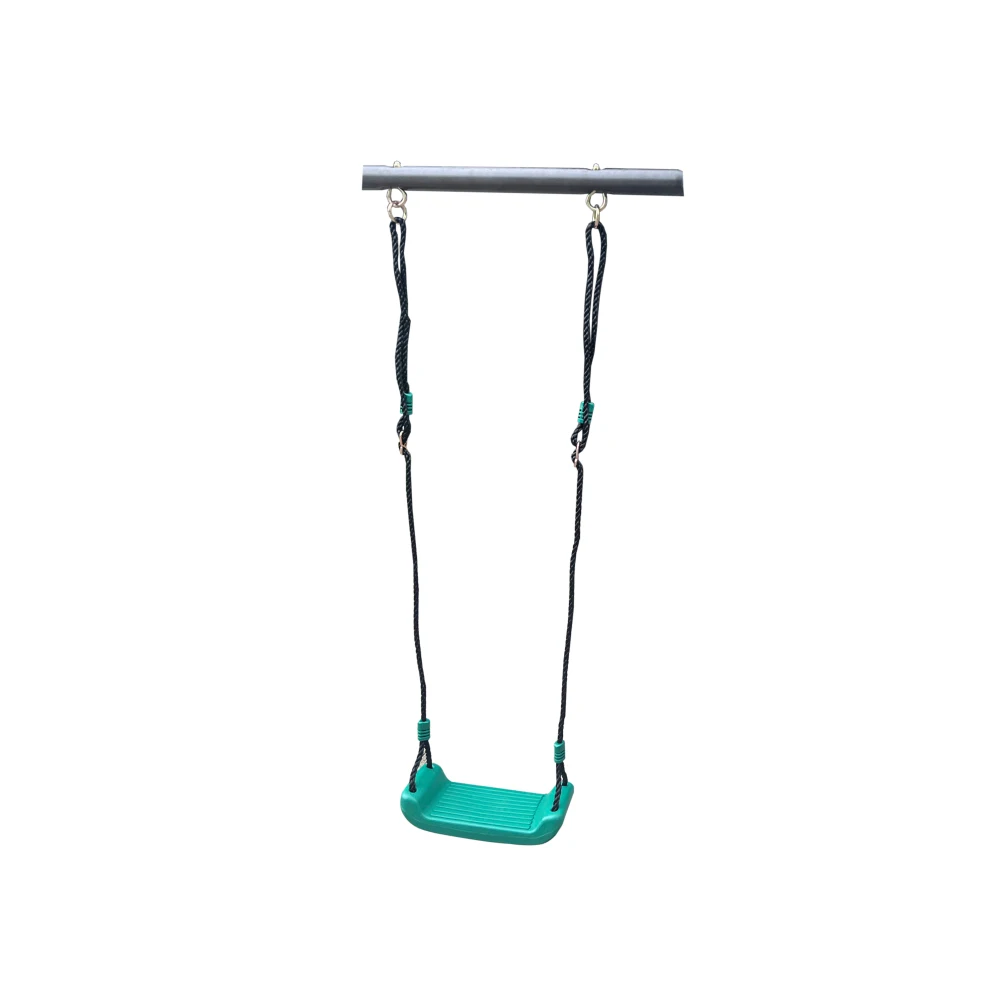 Blackish green interesting four function swingset with face to face metal plastic safe swing seat 550lbs for outdoor for age 3+ 6