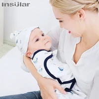 INSULAR 1pc Baby Swaddle Wrap Soft Cocoon Baby Blankets Newborn Swaddle Wrap  Warm Cotton Baby Bedding Blanket 2